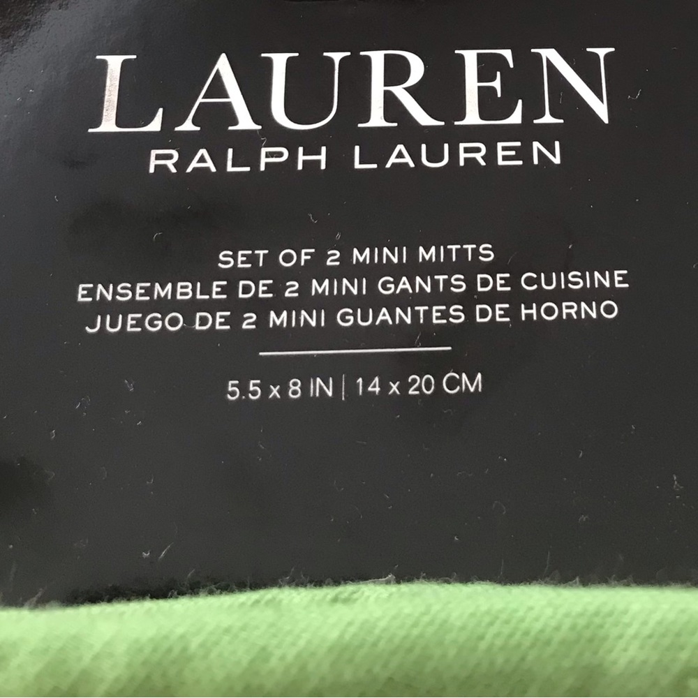 RALPH LAUREN Kitchen Towels and Mini Mitts Set - Picture 5 of 9